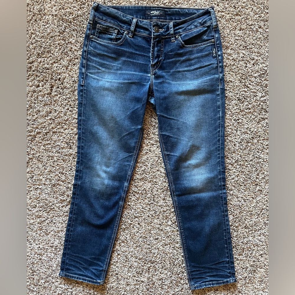 Silver Elyse Ankle Slim W28/L27 (measures 31x27) Jeans Women’s